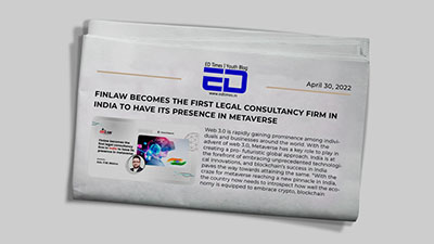 Finlaw 1st
                                                            Consultancy Firm in India To Have Presence in Metaverse