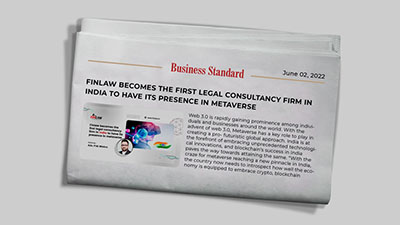 Finlaw Becomes The First Legal Consultancy Firm In
												India To Have Its Presence In Metaverse